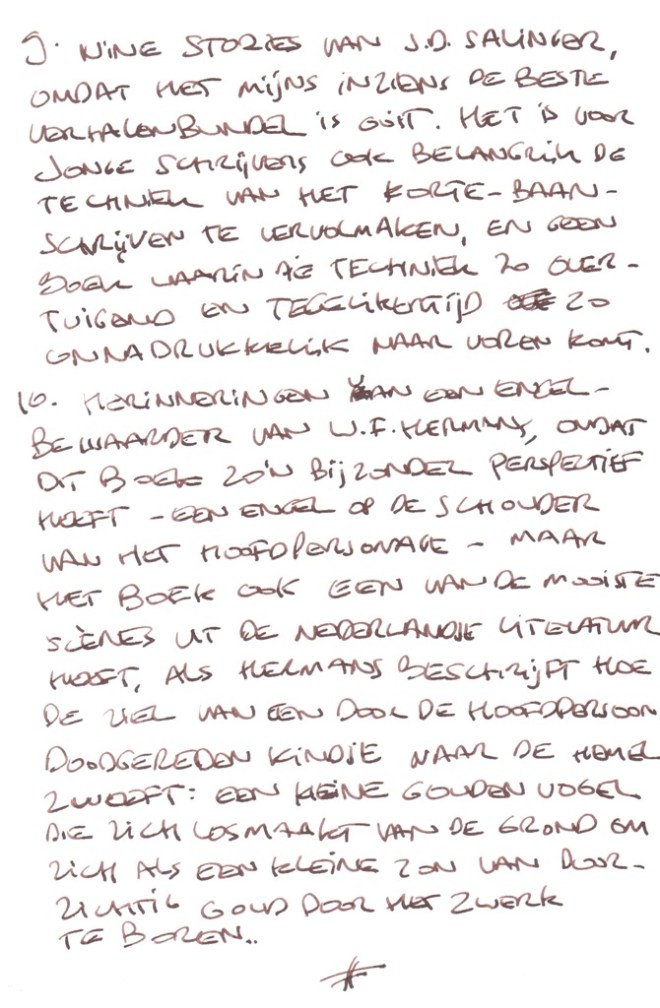Leeslijst-Ronald-Giphart-deel-3