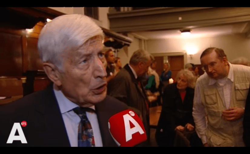 Dries van Agt: ‘Moed is geen hoog te waarderen&nbsp;kwaliteit’